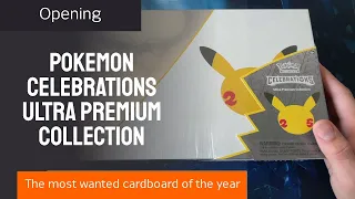 The hottest box of the year - Opening Pokemon Celebrations Ultra Premium Collection