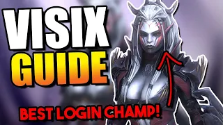 Visix guide (the BEST login champion!!) | Raid Shadow Legends