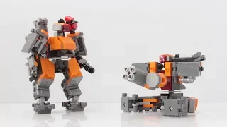 Lego Bastion set HAS the gatling mode