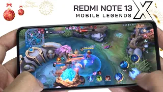 Xiaomi Redmi Note 13 Mobile Legends Gaming test MLBB | Snapdragon 685, 120Hz Display