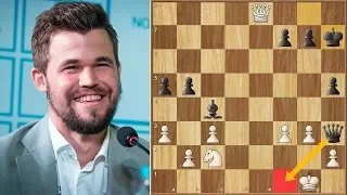 New Poison in the Marshall Attack! || Carlsen vs Ding || GCT Tata Steel Rapid (2019)