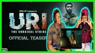 URI - The Surgical Strike Trailer REACTION | Vicky Kaushal | Yami Gautam |Brothers Reaction!!!!