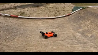 First time on a RC track with my 1/8 nitro buggy 😄