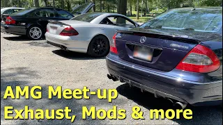 AMG exhaust comparison. Modified E55, SL 55, W211 E63 AMG