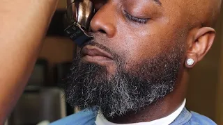 How to line up Mustache & Shape up Beard - Step by step Tutorial