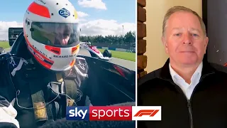 Driving Ayrton Senna's cars and visiting Bernie Ecclestone! | At Home With Sky F1 | Martin Brundle