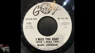Marv Johnson - I Miss You Baby (How I Miss You) - (1966)