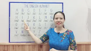 Hướng dẫn đọc bảng chữ cái tiếng Anh - The English Alphabet