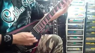 children of bodom if you want peace, prepare for war guitar cover