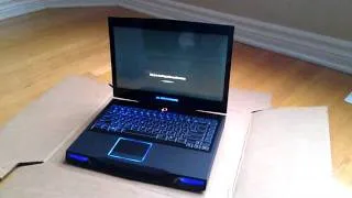Alienware m14x: First Boot