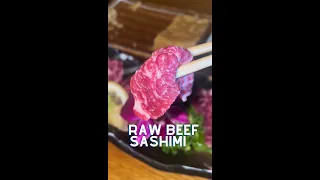 Trying Raw Beef 🥩😧