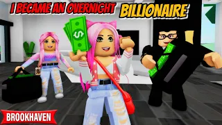 I Became An Overnight Billionaire!!|| Roblox Brookhaven 🏡RP || CoxoSparkle2