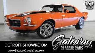 1971 Chevrolet Camaro Z28 For Sale Gateway Classic Cars of Detroit Stock#1612DET