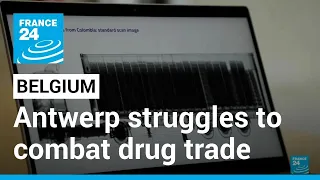 Belgium struggles to combat booming drug trade in port city of Antwerp • FRANCE 24 English