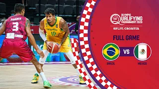 SEMI-FINALS: Brazil v Mexico | Full Game - FIBA Olympic Qualifying Tournament 2020