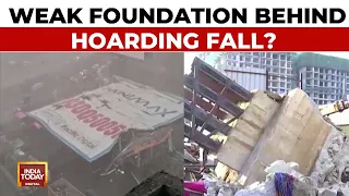 Mumbai Hoarding Collapse: Hoarding Pillars Only 4-5 Foot Deep, Is This Reason Behind Tragic Fall?