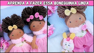 Essa vai ser sucesso no seu ateliê | Boneca Lili | Passo a passo completo | Moldes Gratuitos