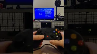 OG Xbox Retro Fighters Hunter wireless controller testing
