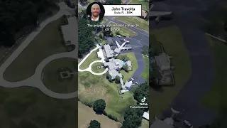 John Travolta has a private airport worth $10 million! #realestateinvesting