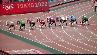 Tokyo 2020 Men's 100 Final ENGLAND FALSE START!!!