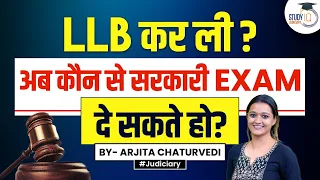 Top Government Job Exams for Law Students after LLB | Explore Career Pathways | Govt Exams after LLB