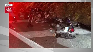 'Rolezinho' com mais de 200 motos em Campinas termina em engavetamento e acidentes I CBN Campinas