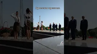 ВОЗЛОЖЕНИЕ ЦВЕТОВ. БРЕСТСКАЯ КРЕПОСТЬ