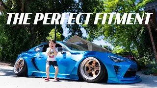 DOUBLE digit camber on my WIDEBODY FRS!