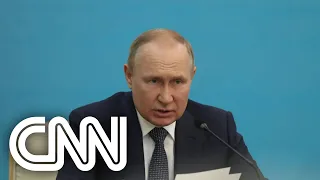 Apoiadores de Vladimir Putin pedem “guerra de verdade” | CNN PRIME TIME