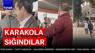 HDP’li Gergerlioğlu’na mahalleliden sert tepki: Karakola sığındılar