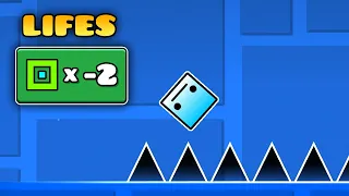 Si hubiera vidas en Geometry Dash