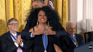 Diana Ross Receives Medal of Freedom