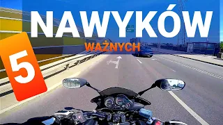 5 nawyków, które powinien mieć każdy motocyklista |  Musisz to wiedzieć!