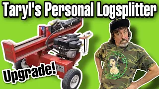 Taryl's Personal Log Splitter Upgrade! Make It Awesome!