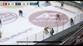 Juraj Slafkovsky great awareness, shoulder check, breakout