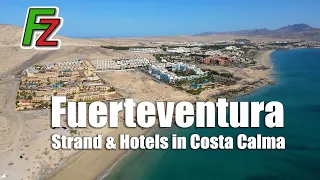 Fuerteventura: Strand & Hotels in Costa Calma (Drohne 4K)