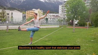 What is Slacklining? - Much more than just walking between 2 trees!