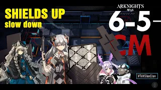 Shields Up Slow Down | Clear 6-5 challenge mode with Pramanix, Saria, Ethan (Arknights Video)