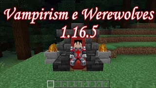 Vampirism e Addon Werewolves: Guia completo dos Vampiros! |Minecraft Mod Tutorial 1.16.5|