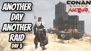 DAY 5 on a PvP Server - Conan Exiles