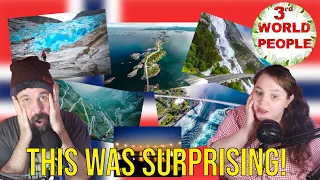 3rd WORLD PEOPLE DISCOVER 7 UNBELIEVABLE PLACES IN NORWAY | NORWAY REACTION