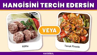 Yiyecek İçecek Versiyonu 🍔🧋  Hangisini Tercih Edersin? 🤔