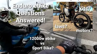 Enduro Ebike Questions Answered!