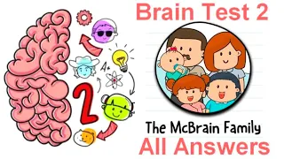 Brain Test 2 The McBrain Family All Levels 1-20 Answers Walkthrough