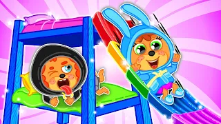 Liam Family USA | How to Make Bunk Bed with Slide | Family Kids Cartoons