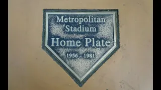 Home Plate of former Major League Baseball stadiums