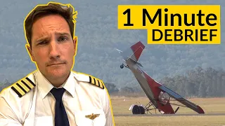 10 PILOT ERRORS! 1 min DEBRIEF by CAPTAIN JOE