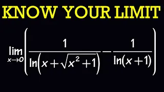 a pretty hard limit problem