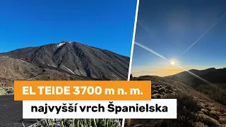 Tenerife - výstup na El Teide. 3700 m.n.m na dovolenke