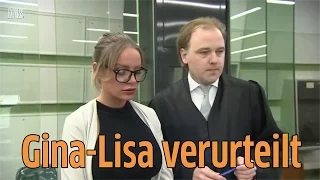 Gina-Lisa zu 20.000 Euro Geldstrafe verurteilt